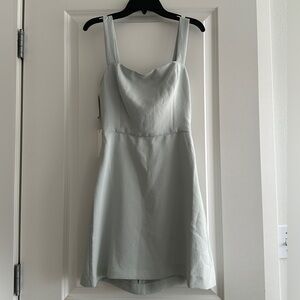 Wilfred aperature tie back dress